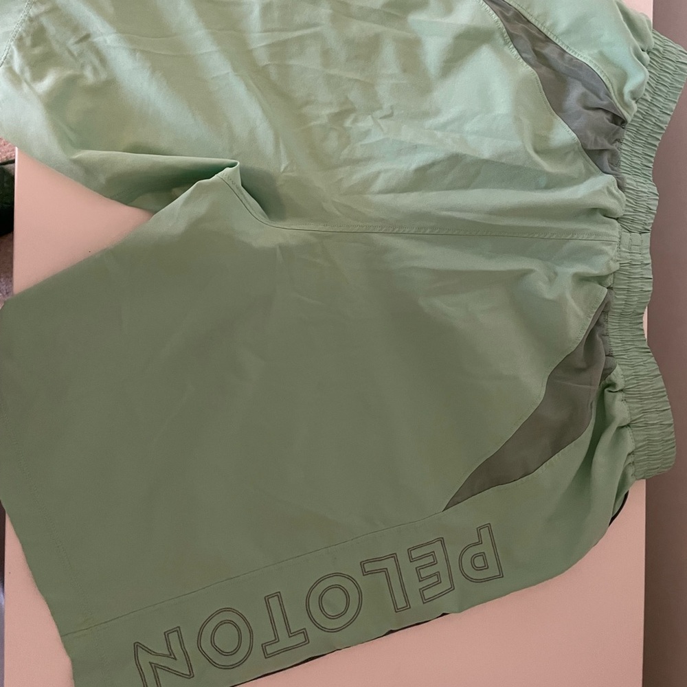 Peloton X Solfire athletic shorts